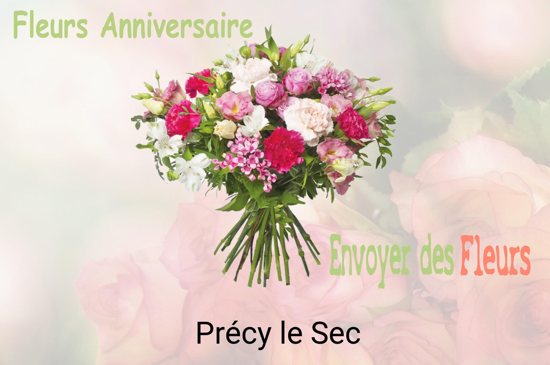 Bouquet de fleurs d’anniversaire livré à Précy-le-Sec